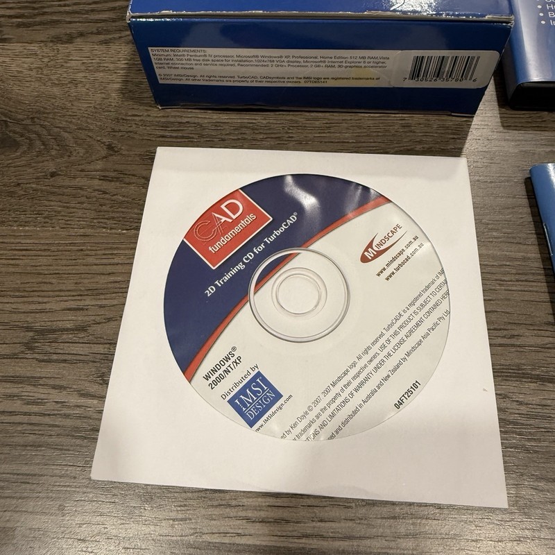 IMSI Design TurboCAD Designer 14 Software 2D Training Software Windows XP Vista gallery