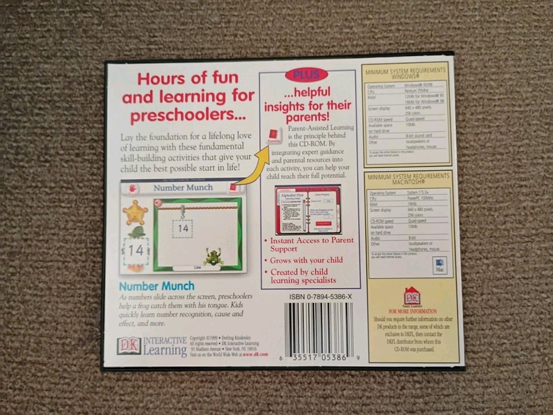 DK Multimedia My First CD-ROM Preschool for PC, Mac gallery