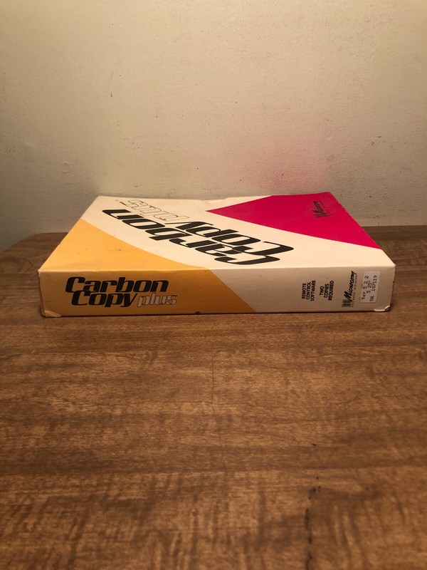 Microcom Carbon Copy Plus 5.25 floppy Vtg 1989 Version 5.2.2 gallery