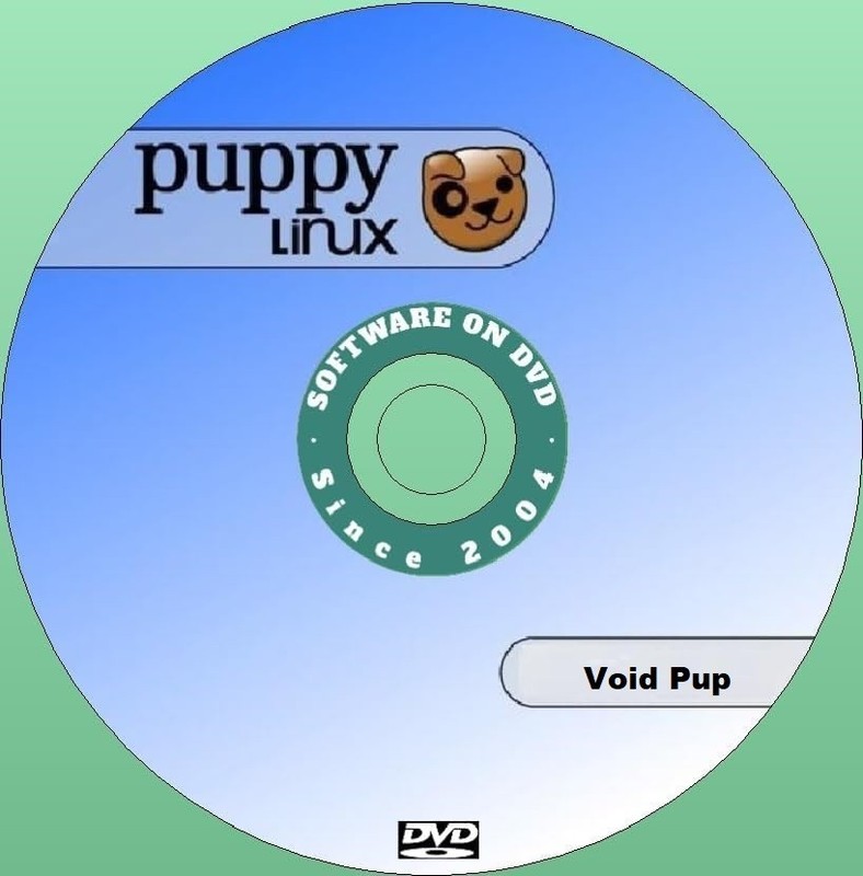 Latest New Release Puppy Linux Void Pup OS Operating System for PC on DVD