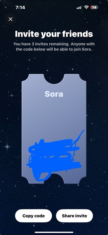Sora 2 Invite Code DIRECT MESSAGE OPEN AI INVITE CODE SORA 2 FAST DELIVERY!