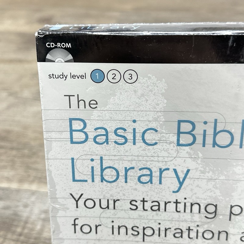 The Basic Bible Library - Study Level 1 Version 6.0 Windows XP CD ROM Big Box gallery
