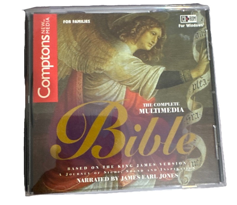 The Complete Multimedia Bible – Compton’s CD – GOOD CONDITION!!!