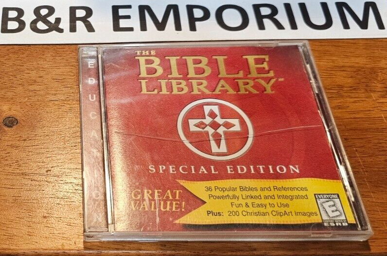The Bible Library: Special Edition – (1999 ValuSoft) – Used CD-ROM