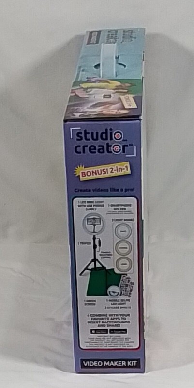 Studio Creator 2-in-1 Bonus Set Video Maker & Selfie Light Kit--FREE SHIPPING!!! gallery