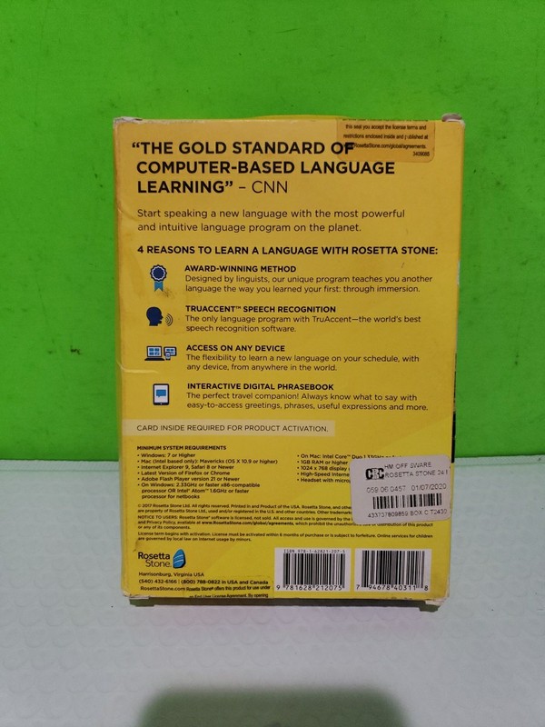 Authentic Rosetta Stone (French) Lifetime Download + 24 Months Online Access New gallery