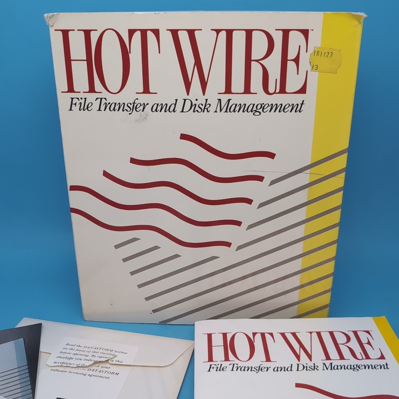 Vintage Software HOT WIRE File Transfer and Disk Management Windows Big Box gallery