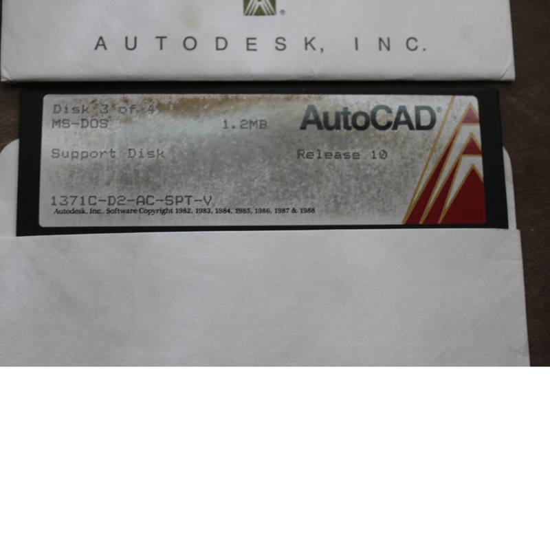 Vintage Floppy Disk Software Lot AutoCad Ms-Dos Gw-Basic Boca IBM & Storage gallery