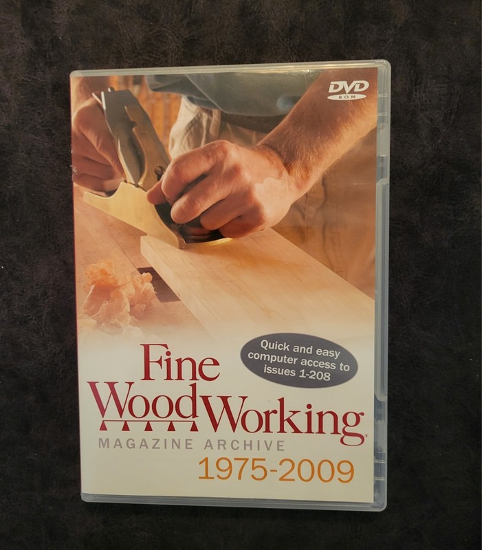 Fine Wood Working Magazine Archive 1975-2009 (Windows/Mac) DVD-ROM