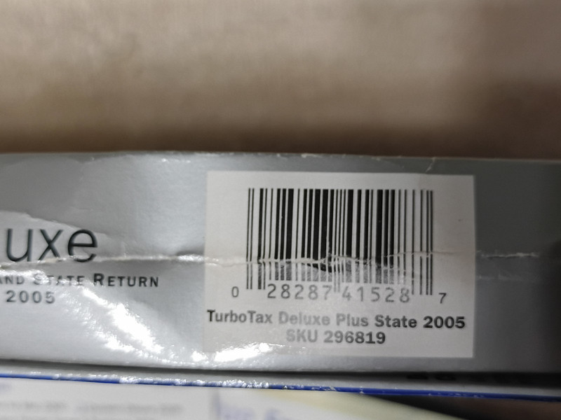 Intuit TurboTax Deluxe Federal and State - Tax Year 2005 - Fast Shipping gallery