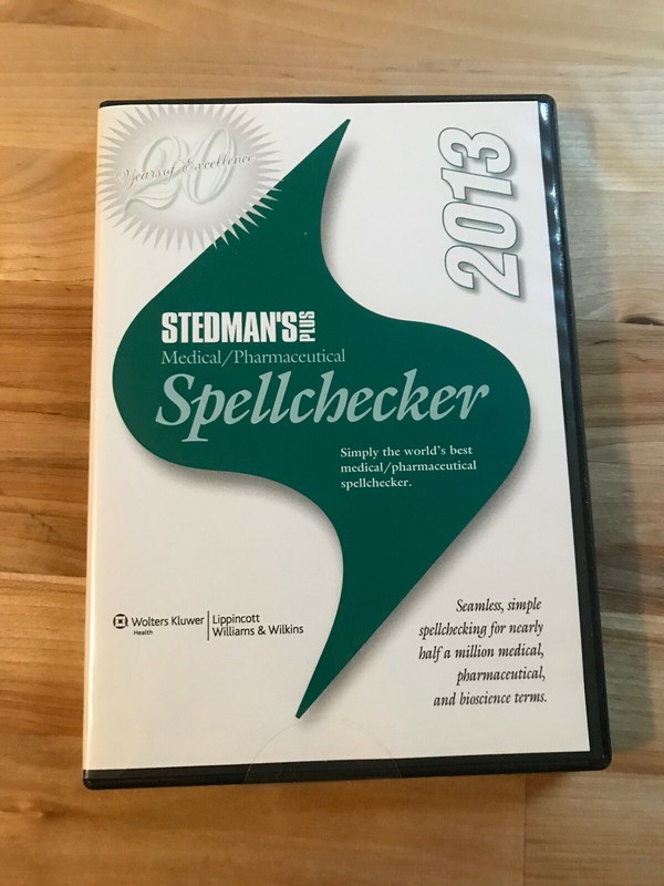 Stedmans Plus Version 2013 Medical/Pharmaceutical Dictionary CD-ROM