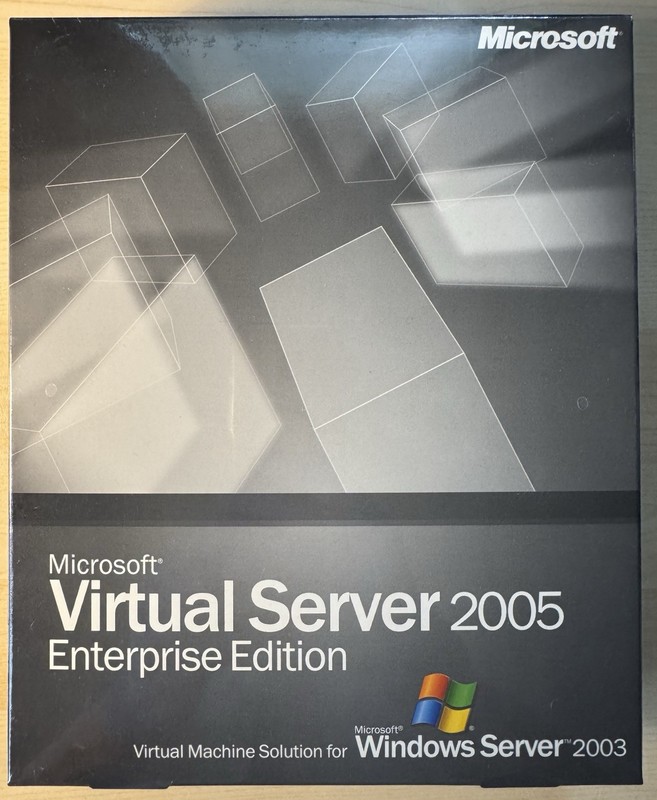Microsoft Virtual Server 2005 Enterprise Edition Full Version Shrink Wrap