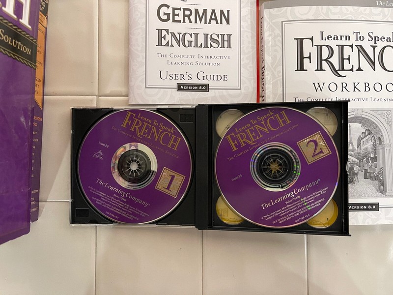 Learn to Speak FRENCH - The Learning Company Version 8.0 - 4 CDs + User's Guide gallery