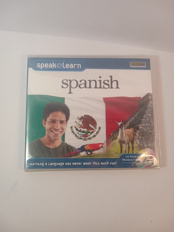 Speak & Learn Spanish * PC Windows XP / Vista / 7 / 8 / 10