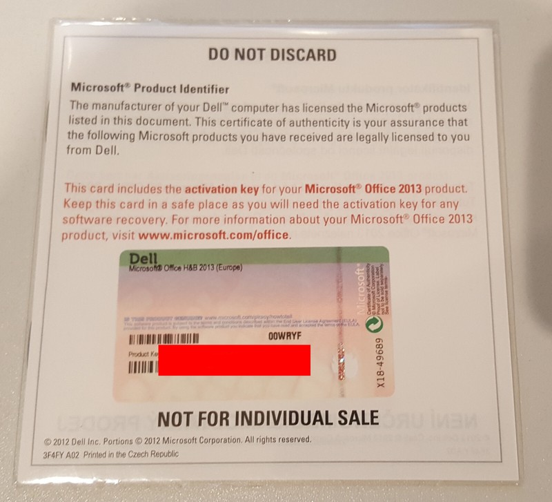 Microsoft Office 2013 Home and Business OEM PKC Full Version German