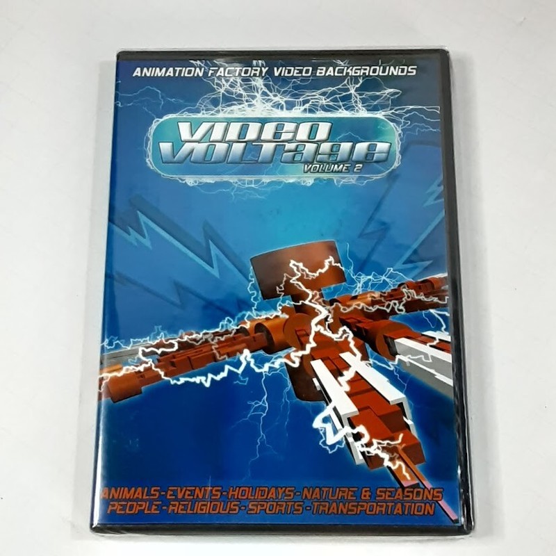 VIDEO VOLTAGE VOLUMES 1 AND 2 VIDEO BACKGROUNDS AND ANIMATION [2006] gallery