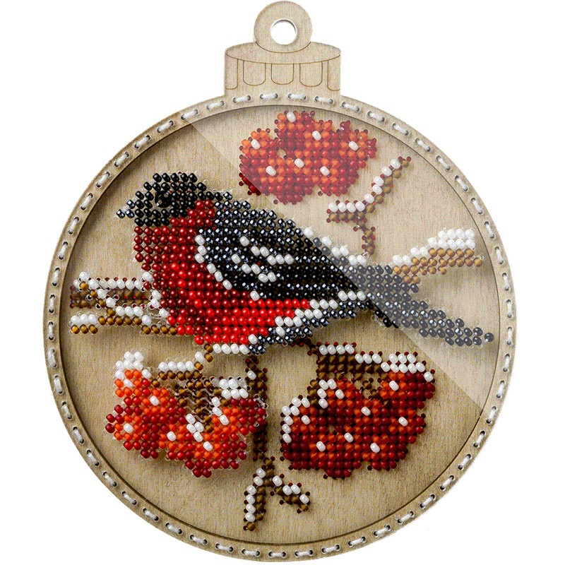 Wonderland Crafts Set for embroidery with beads on wood FLK-367 gallery