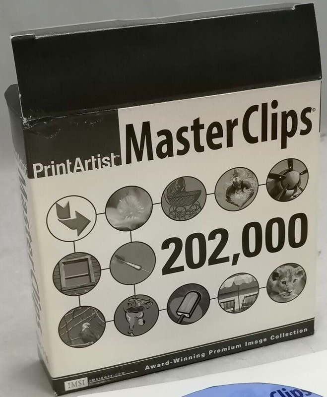 Sierra PrintArtist Master Clips 202,000 Image Complete Set P/N: 7115640 gallery