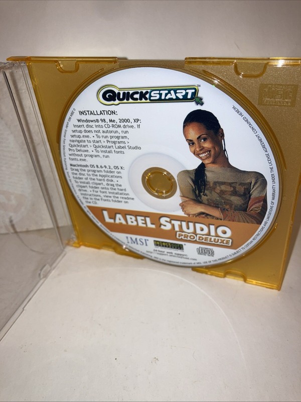 Quickstart Label Studio Pro Deluxe Disk No Artwork Disc Only ￼ gallery