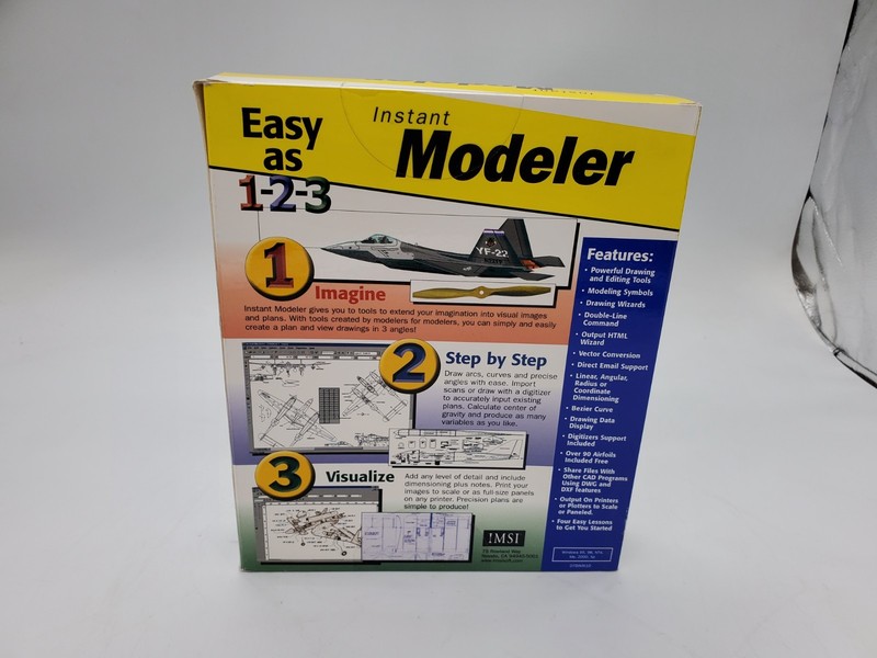 INSTANT MODELER (Windows XP, V12, IMSI ,2003) For Model Designers & Builders gallery
