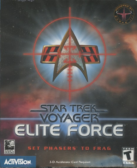 Star Trek Voyager: Elite Force + Manual & Bonuses PC CD game + comic pin BIG BOX