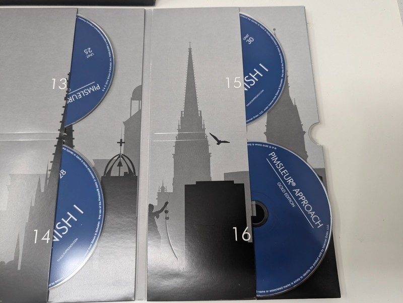 Pimsleur Approach Gold Edition Spanish I Audio CD Course Discs 9-16 (84) gallery