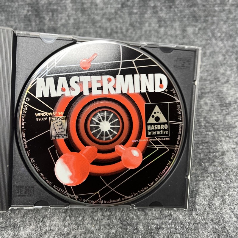 Mastermind - Games of Logic and Deduction (PC CD-ROM, 1998) gallery