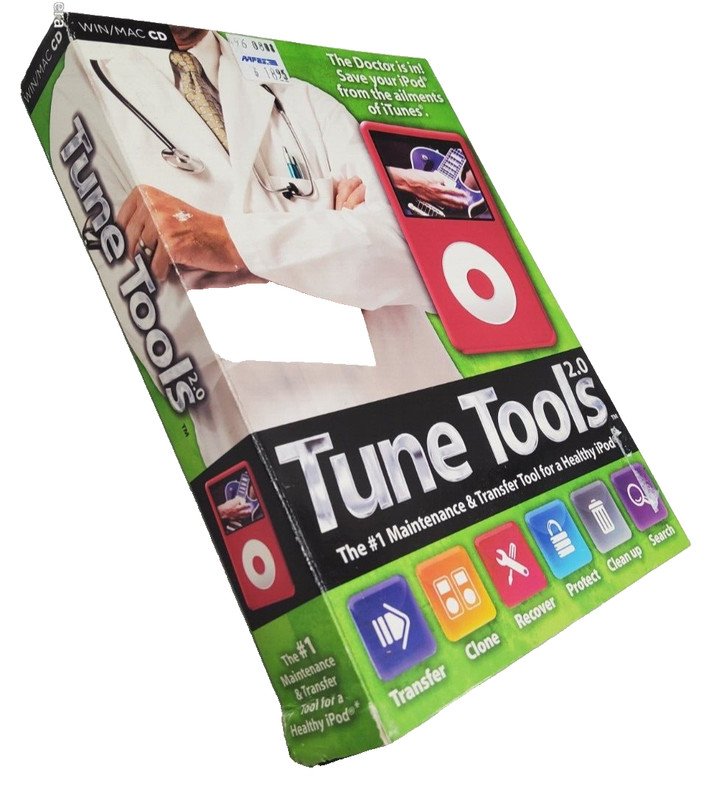 Scarce Tune Tools 2.0 for IPOD ~WIN/MAC Software ~ Valusoft 2008
