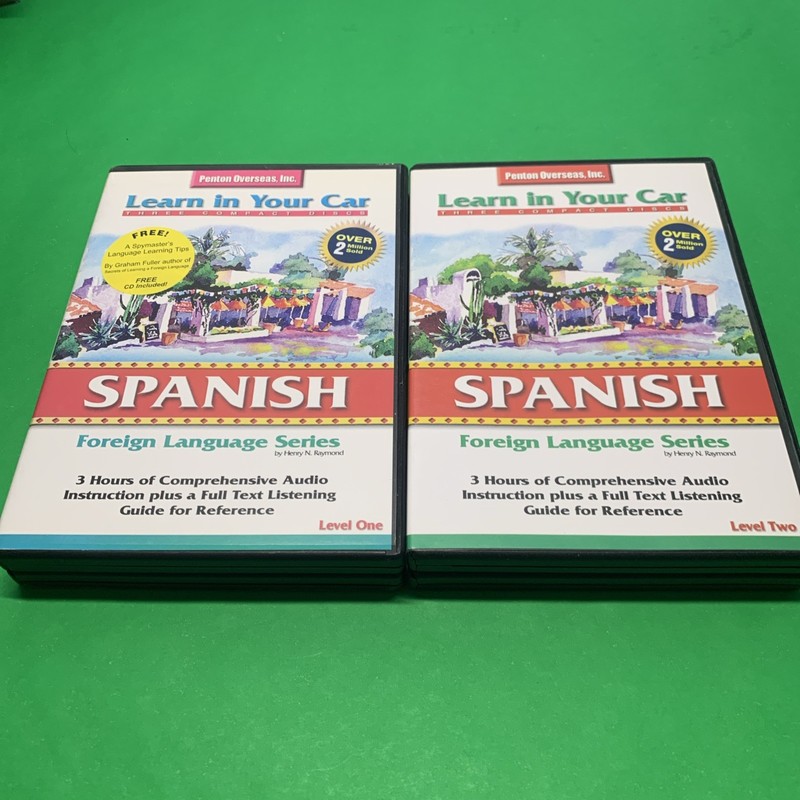 Spanish Level One & Two (Learn in Your Car) (Spanish Edition) 1994