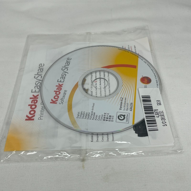 Kodak EasyShare Software CD Version 6.2 Printer Dock Series G610 Disc Manual gallery
