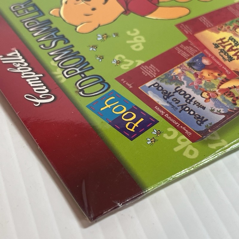 Campbells Pooh CD Rom SAMPLER Disney Interactive New SEALED gallery