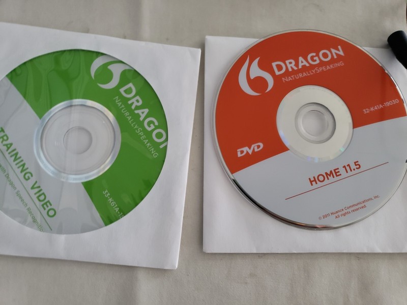 Dragon Naturally Speaking Home Version 11 Speech Recognition Software Microphone gallery
