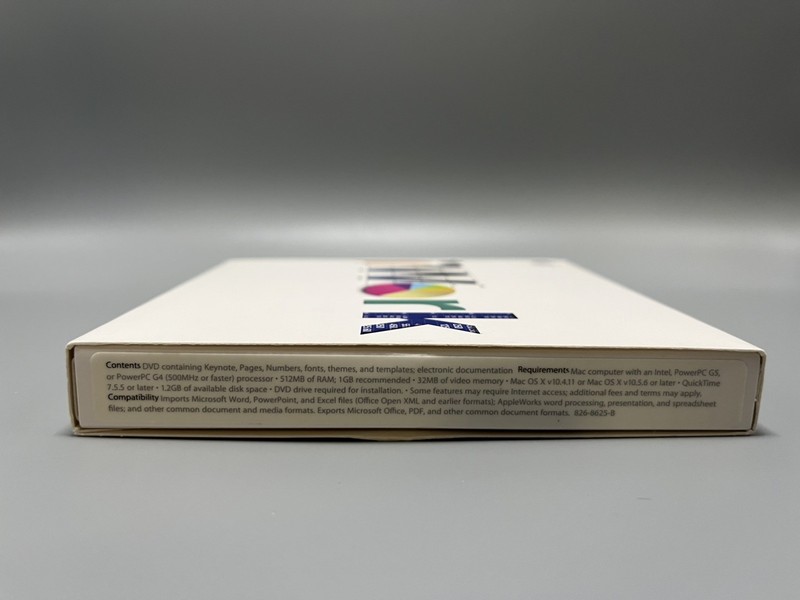 Apple iWork '09 Retail V9.0.3 MB942Z/A Full Retail Version for Mac gallery