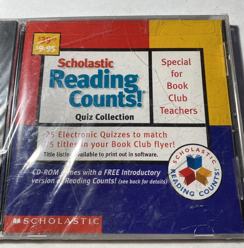 Scholastic Reading Counts Introductory Software Sampler PC CD-ROM New Sealed. gallery