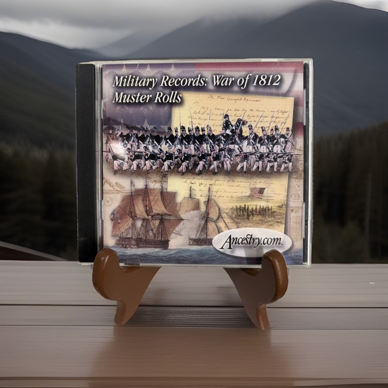 Military Records- War Of 1812 Muster Rolls- CD- Rom(2000)