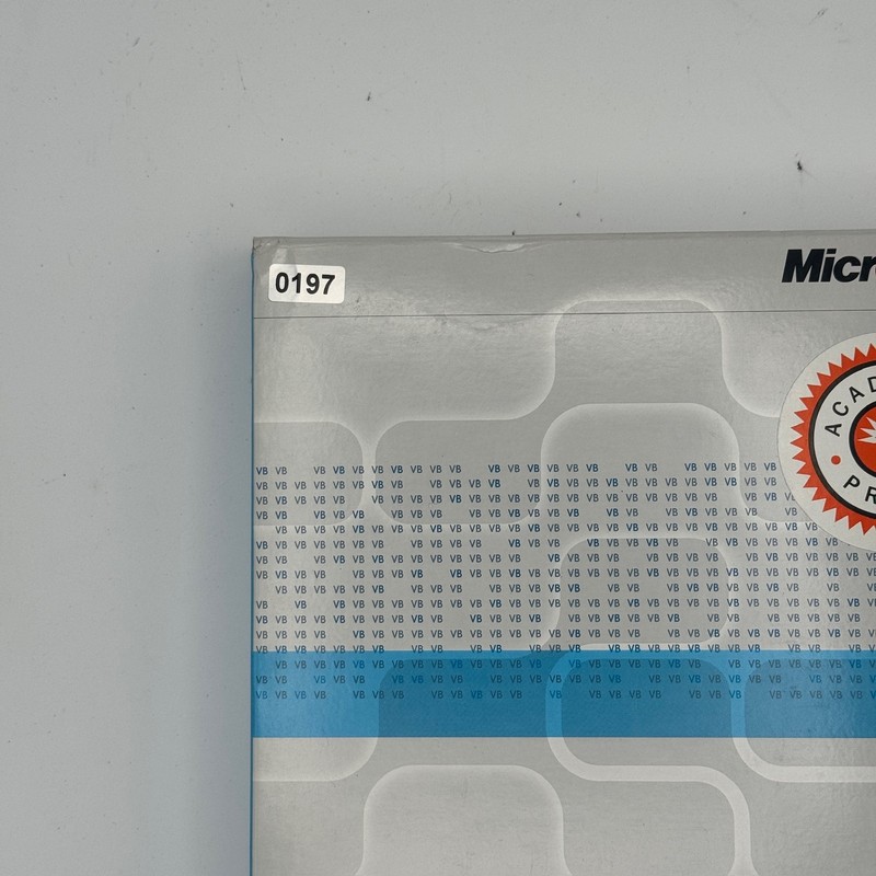 Vintage Microsoft Visual Basic .NET Standard Academic 2002 Full Set CDs Guides gallery