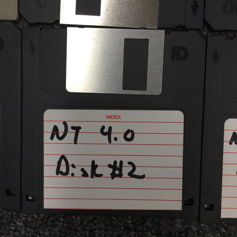 Windows NT Nitro 3D/GX Mediamatics 95 Windows 3.5 3 1/2" Winboost adapter disk gallery