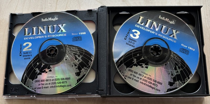 Linux Developer's Resource Infomagic PAINTBALL 6 CD Set Red Hat Slackware Kernel gallery