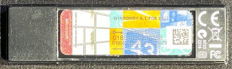 Dell / Microsoft Windows 8.1 Recovery Media Thumb Drive / KWT20 / 1GYWG gallery