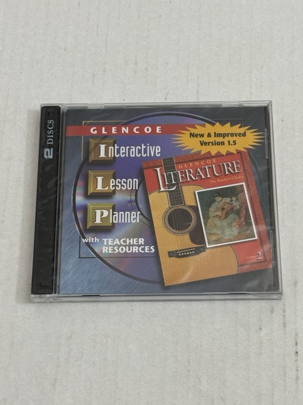 Glencoe Literature Interactive Lesson Planner 2 Discs CD3
