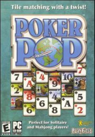 Poker Pop PC CD hands of card tiles visit cities matching puzzle video game! NEW