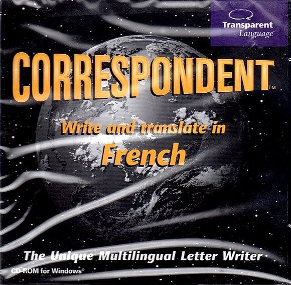 Correspondent - Write and Translate in French PC-CD Windows - NEW CD in SLEEVE gallery