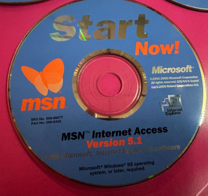 Microsoft Start Now! CD Rom Collection MSN Internet Access lot of 8 gallery