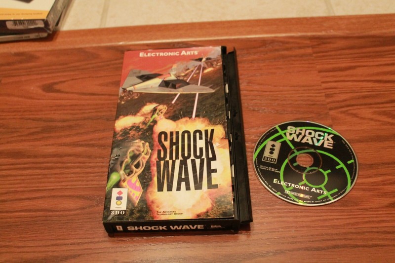 Shock Wave 3DO Game with cardboard case