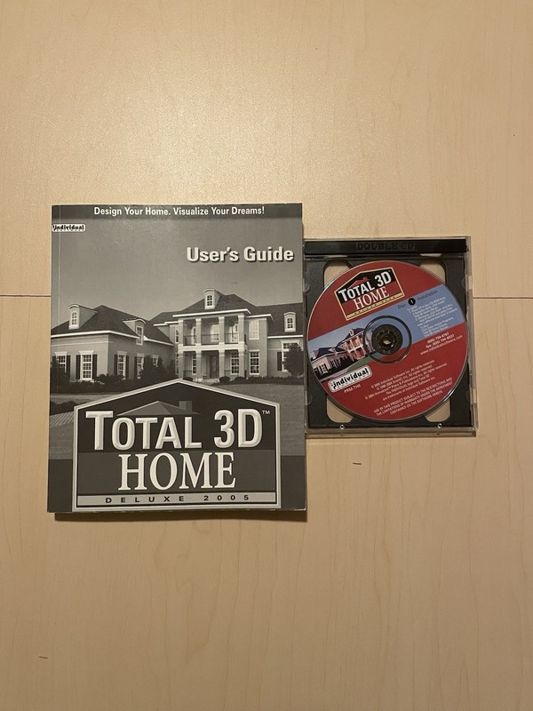 Total 3D Home Deluxe (2005, 2 CD-ROM Set) w/User's Guide gallery