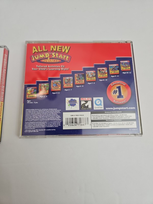 JUMP START Lot of 3 PC CD ROM Learning and Games Toddlers Preschool 3rd Grade gallery
