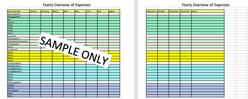 Excel Budget Template | Personal Finance Spreadsheet | 12 Month Budget Tracker gallery