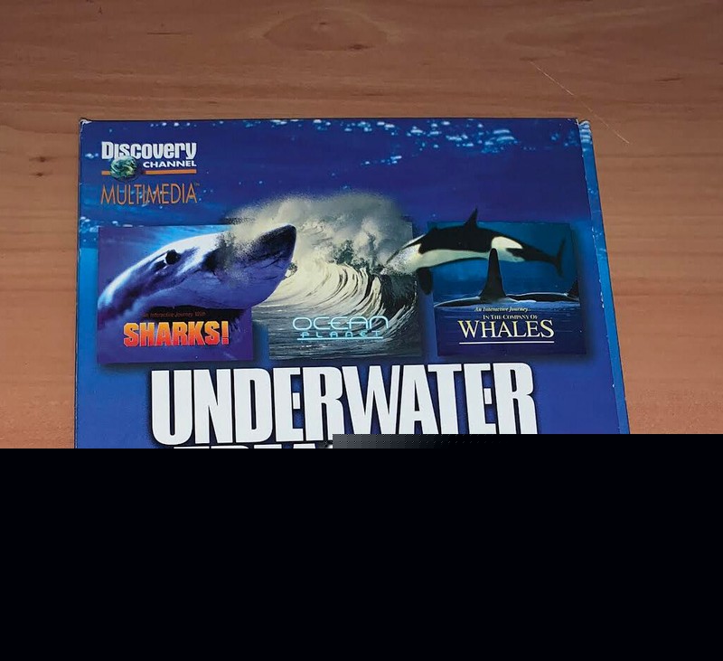 Discovery Channel Multimedia Underwater Treasures PC CD-ROM 1996