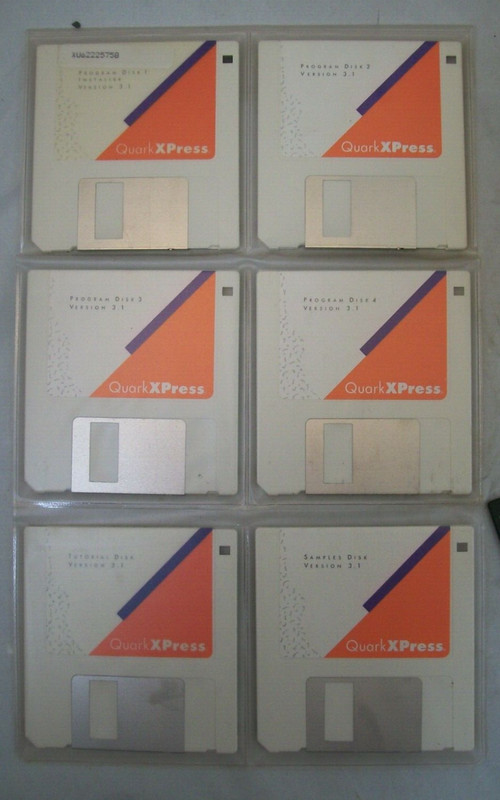 Vintage Quark Xpress Software for Mac 1986-91 Complete w Manuals Disks gallery
