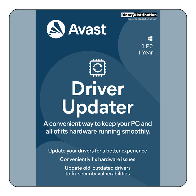 Avast Driver Updater 2026 - 1 PC - 1 Year - [Download]